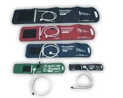 Welch Allyn/Hillrom-REUSE-US-ABPM FlexiPort BP Cuff Set, Includes Size 10, Size 11, Size 11L and Size 12, Nylon, Reuseable (Pack of 4)