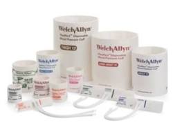 Welch Allyn/Hillrom Neonatal Disposable Bp Cuffs, Sizes 1-5 with Luer Slip Connectors