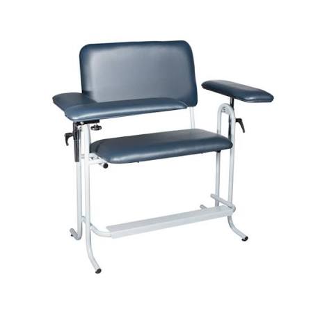 Dukal Corporation-BDP-013 Upholstered Flip Arm, Blue (1 EA)