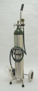 Mada Medical-1631E E Size Oxygen Cylinder Kits on Cart (1 KT)