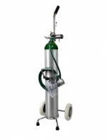 Mada Medical-1634E E Size Oxygen Cylinder Kits on Cart (1 KT)