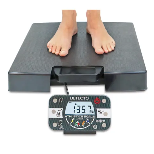 DETECTO Portable Digital Scale Portable Athletic | APEX-AT