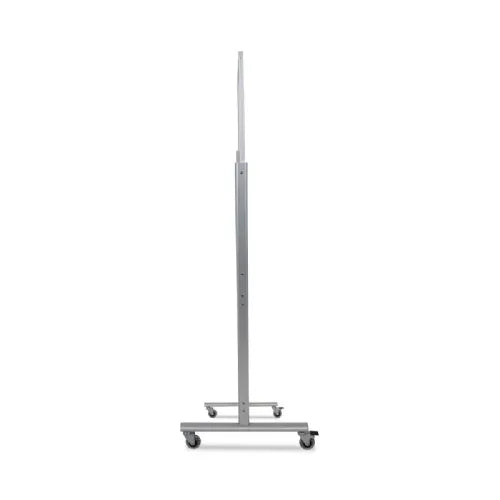 Luxor Double-Sided Mobile Magnetic Glass Dry Erase Marker Board