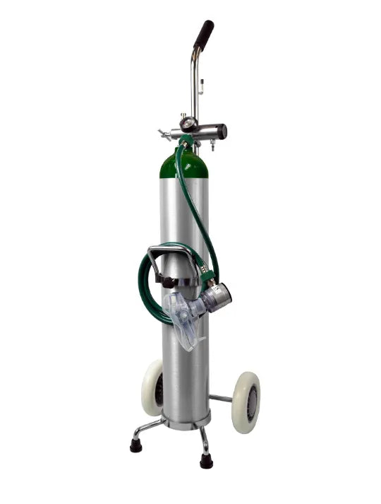 Mada Medical-1634E E Size Oxygen Cylinder Kits on Cart (1 KT)