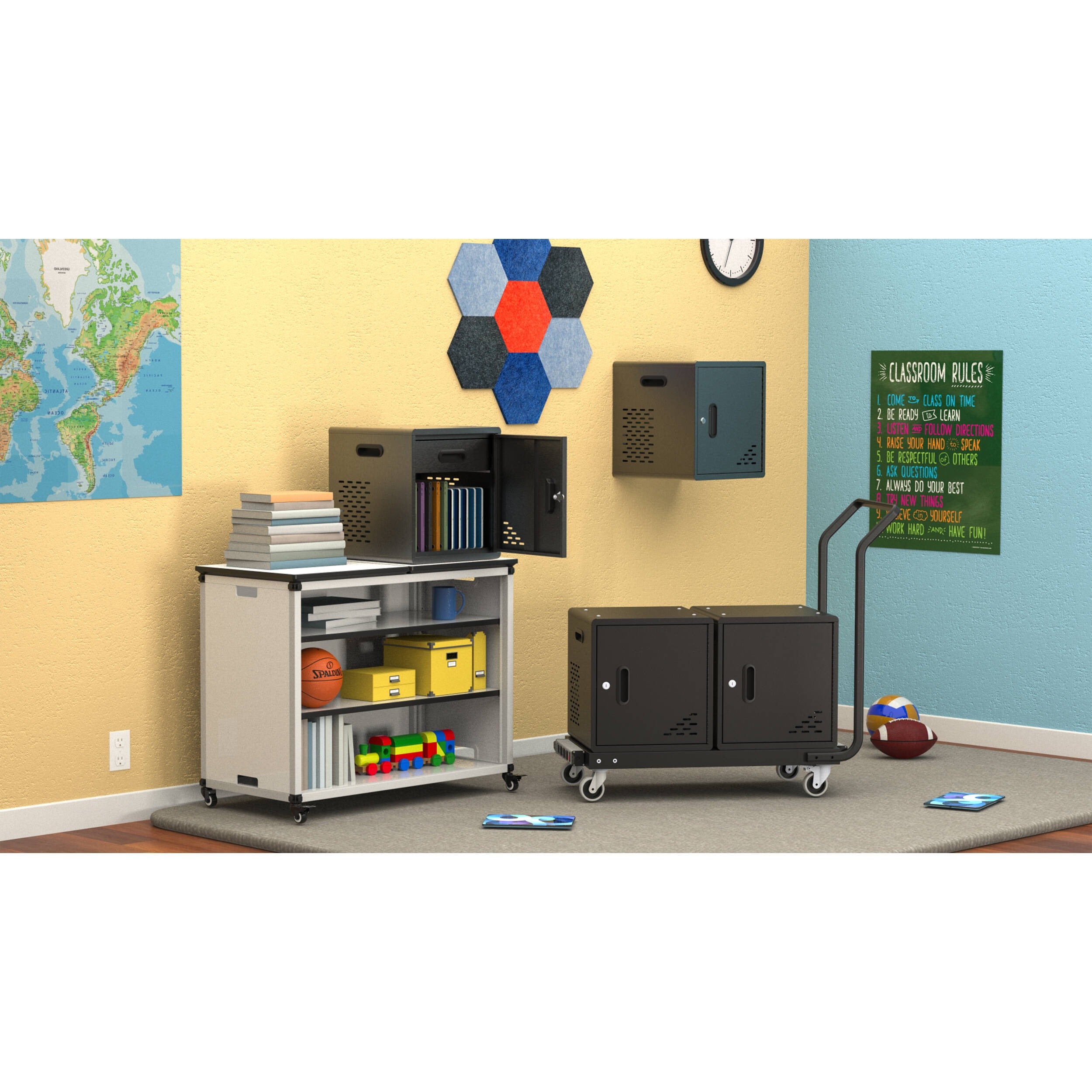 Luxor-MCC2 2 Modular Charging Cabinets