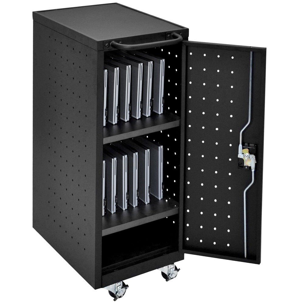 Luxor-LLTP12-B-UPS 12 Laptop / Chromebook Compact Charging Cart