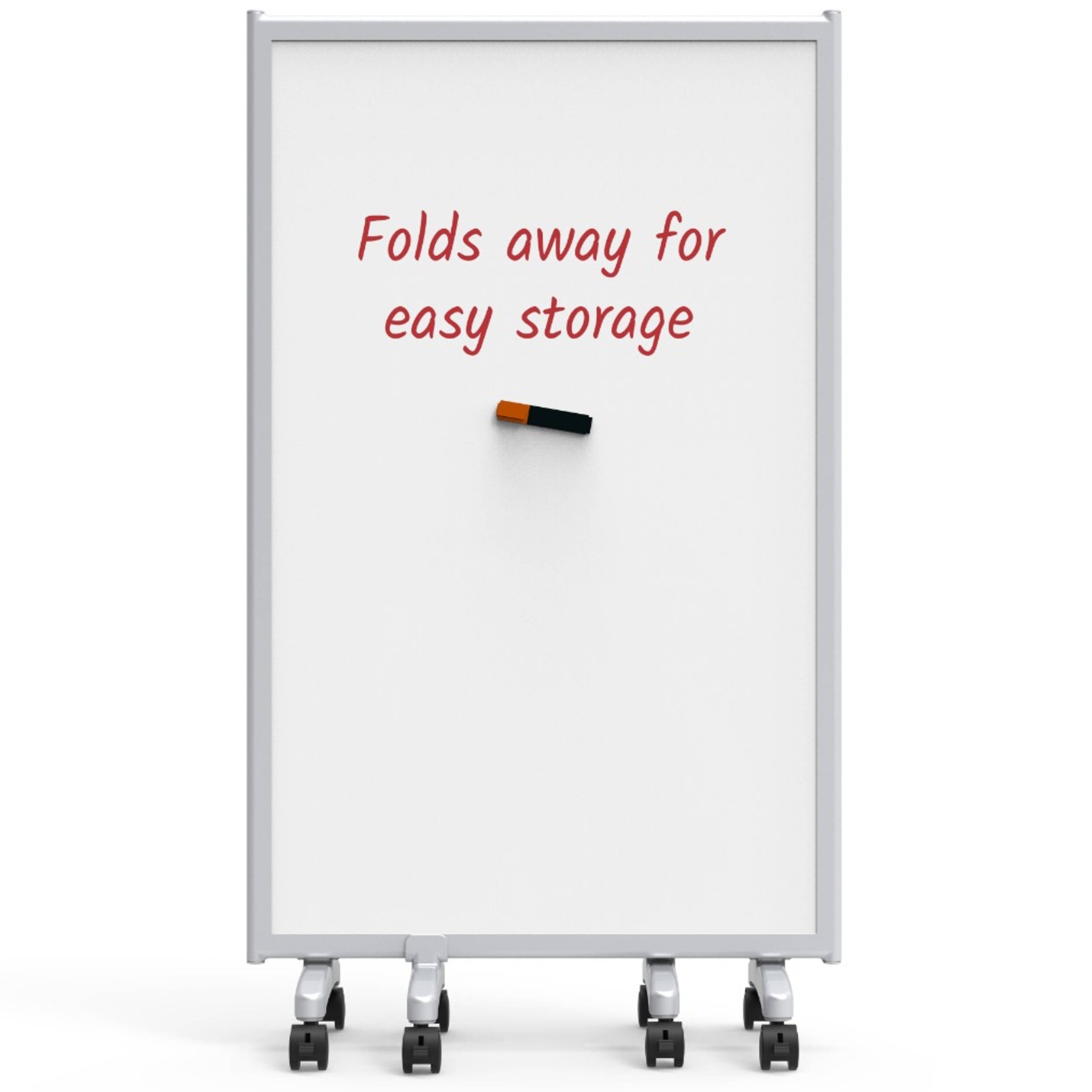 Luxor-MB9152WW Mobile Dry-Erase Folding Divid