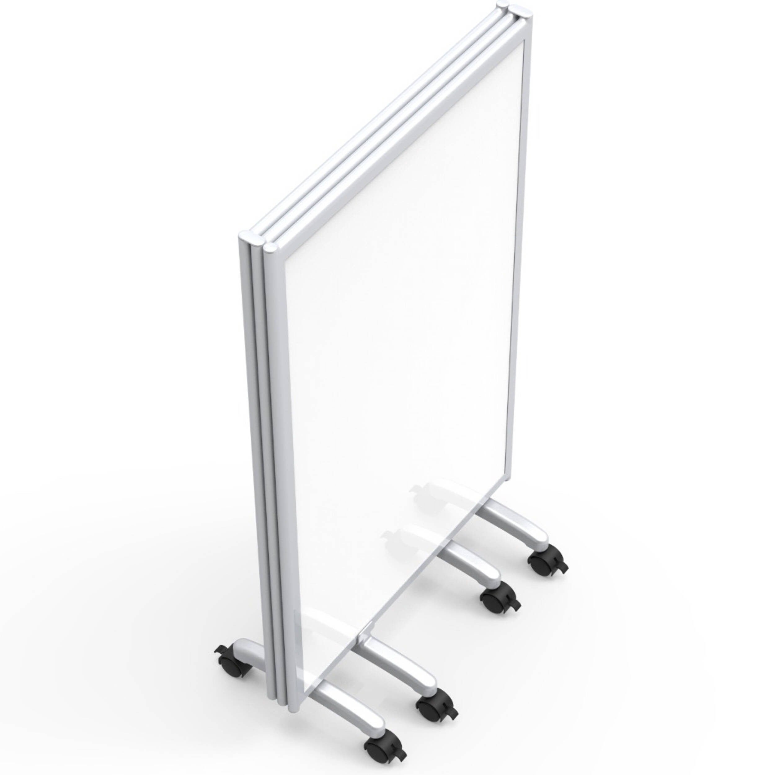 Luxor-MB9152WW Mobile Dry-Erase Folding Divid