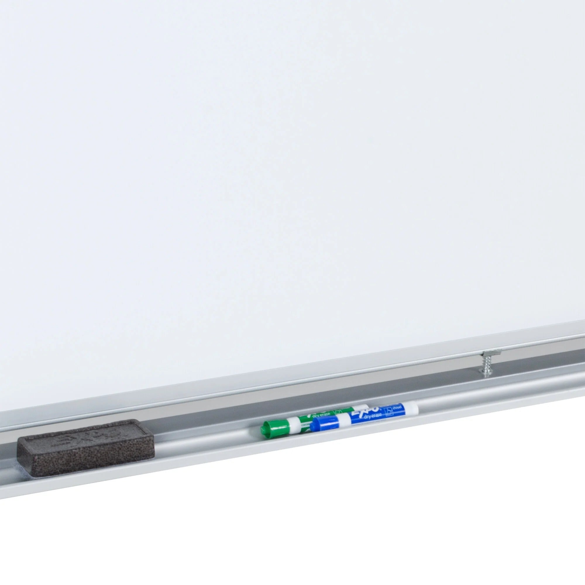 Luxor-MB3040WW 29 7/8" x 39 3/8" Double-Sided Whiteboard with Aluminum Frame and Stand