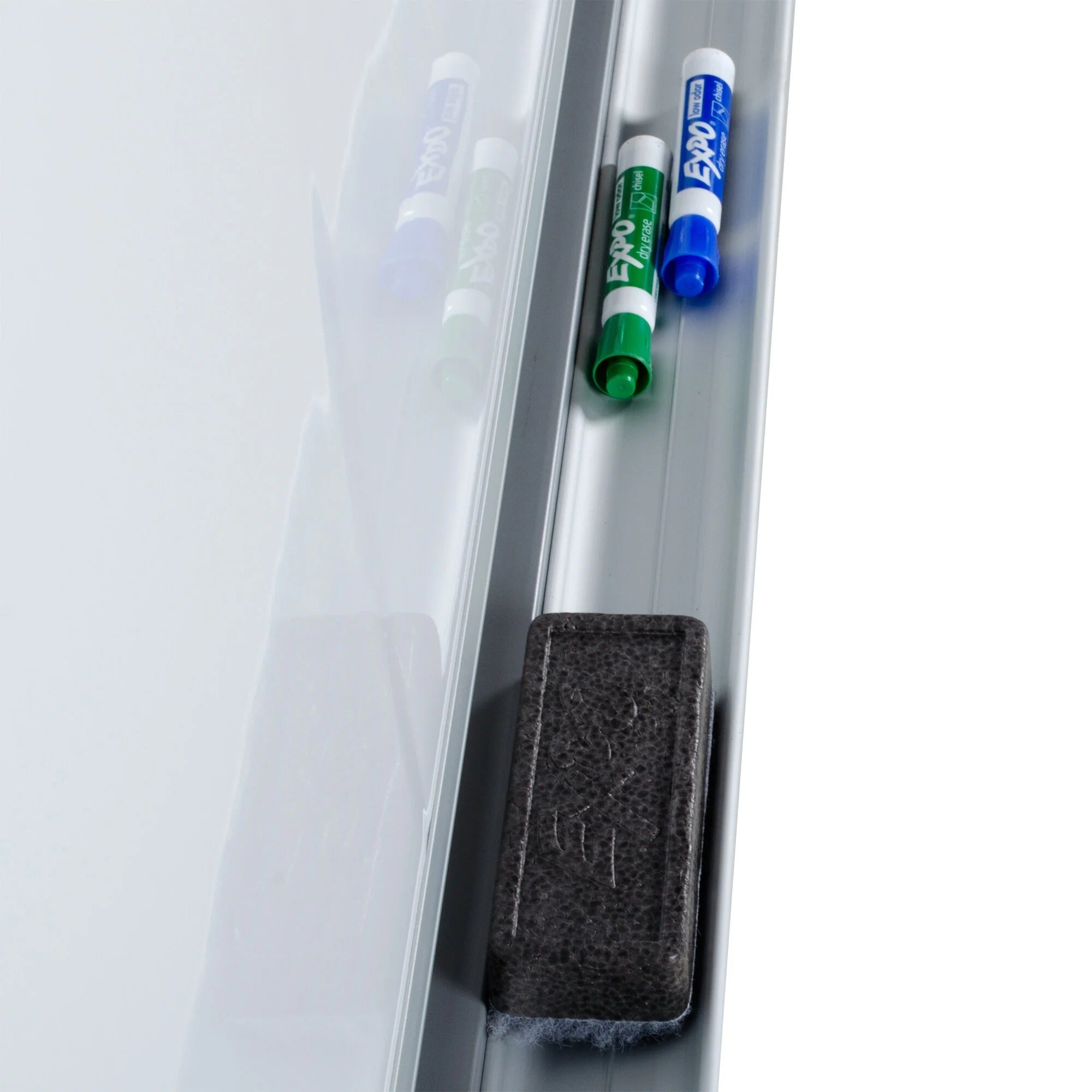 Luxor-MB3040WW 29 7/8" x 39 3/8" Double-Sided Whiteboard with Aluminum Frame and Stand