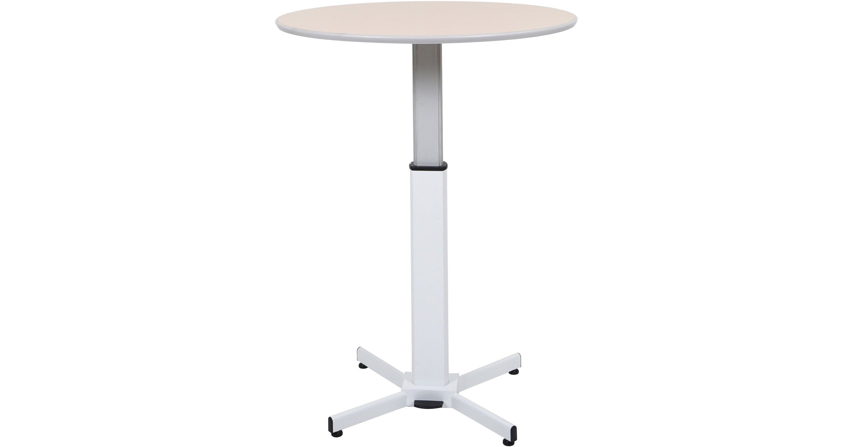 Luxor-LX-PNADJ-ROUND Pneumatic Adjustable Round Pedestal Table