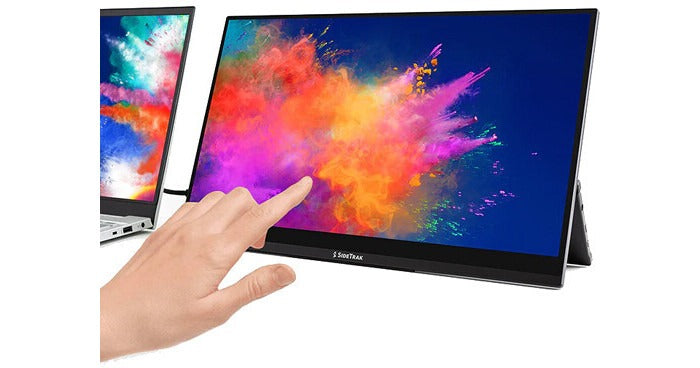 Luxor-LTFR002 SideTrak Solo Touch Pro HD 15.8" Freestanding Portable Monitor