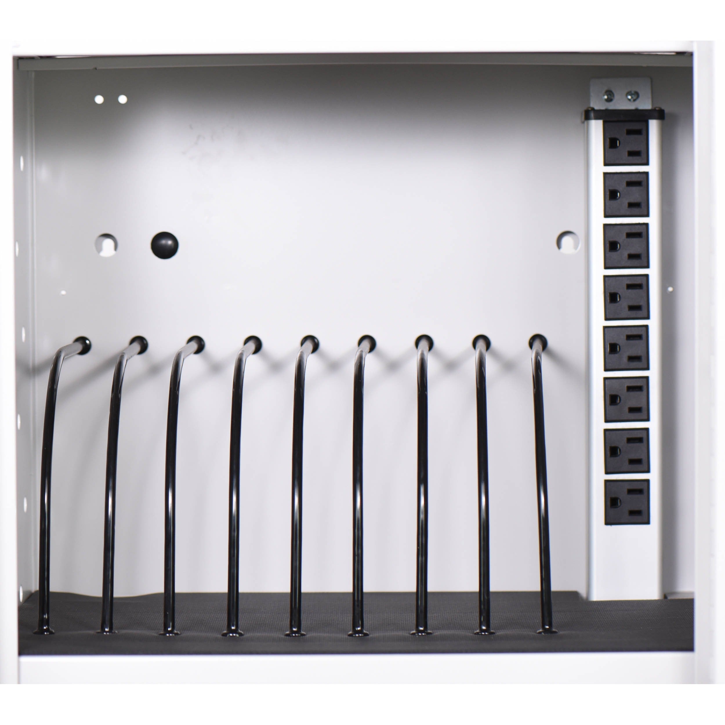 Luxor-LLTMWV16-G 16-Tablet Vertical Wall/Desk Charging Box