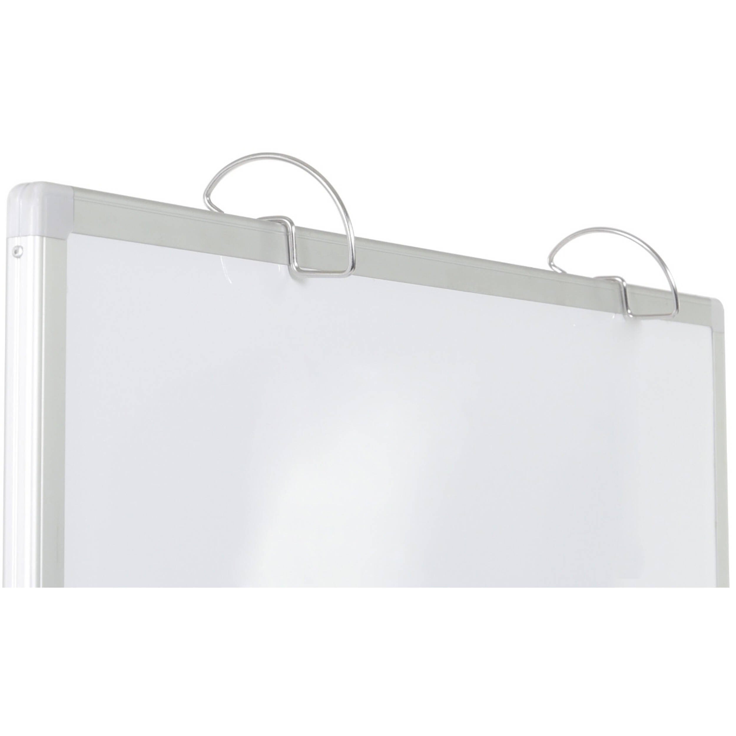 Luxor-MB3040WBIN Classroom Double-Sided Magnetic Whiteboard Stand with Storage Bins