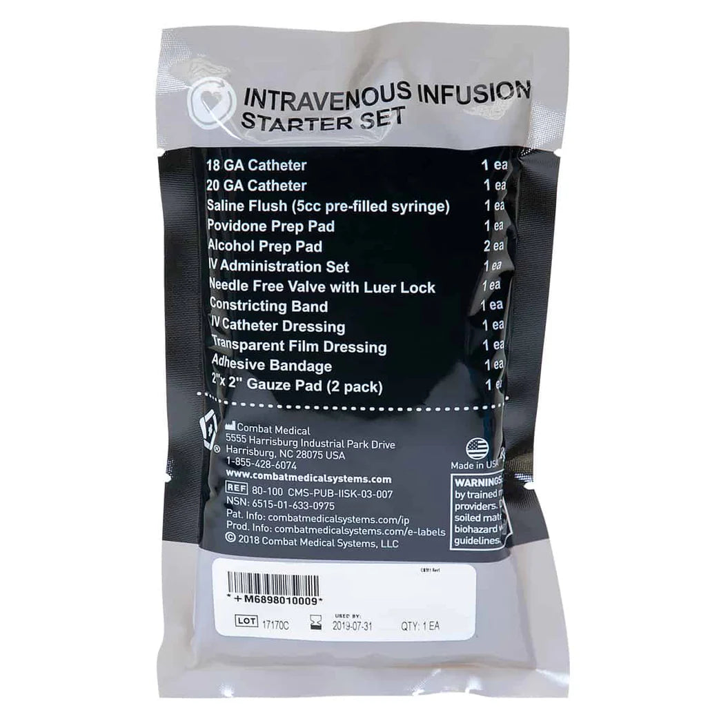 Safeguard Medical-80-100-20 MOJO Intravenous Infusion Starter KT