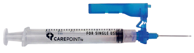 Allison Medical Carepoint Combo Syringe W/ Needle