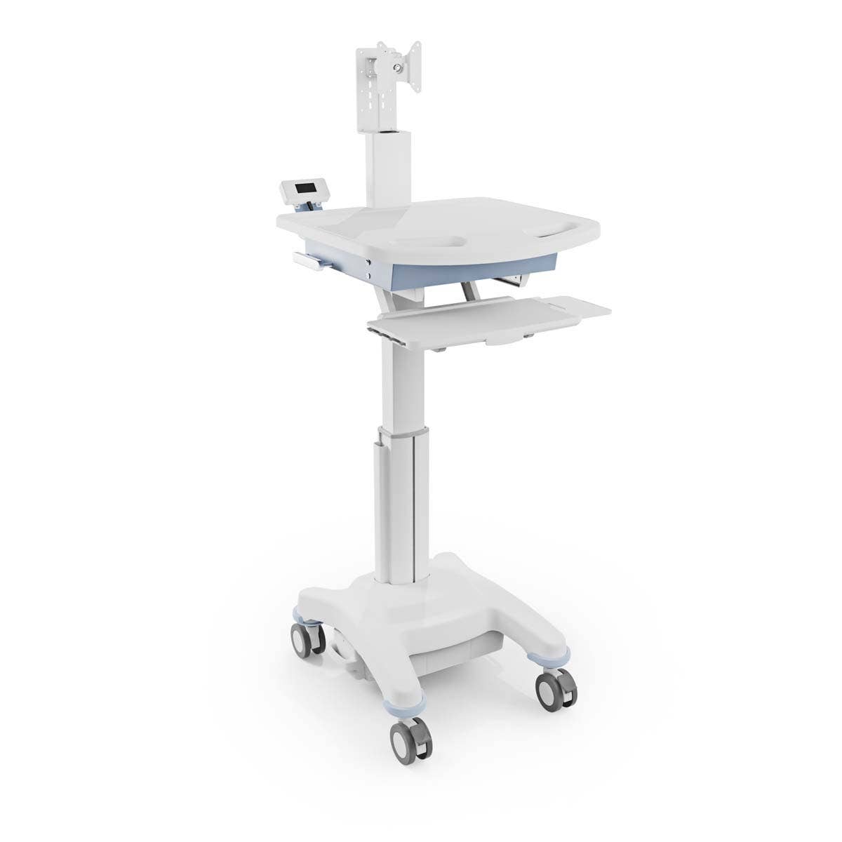 Luxor VitalPower Healthcare Workstation Cart and Battery