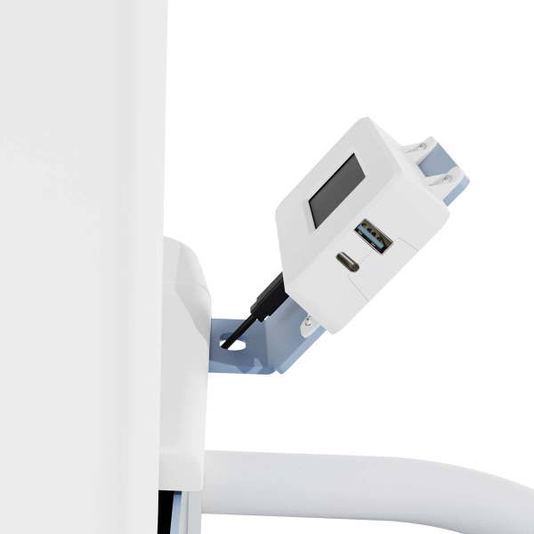 Luxor-MCWS003 VitalPower Healthcare Workstation Cart