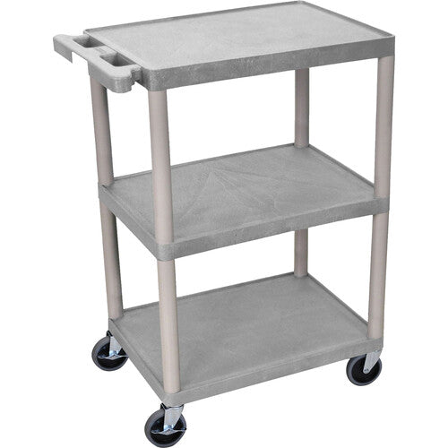 Luxor UTILITY CART/3-SHELF 24x18x32.5"