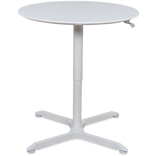 Luxor Pneumatic Height-Adjustable Round Café Table