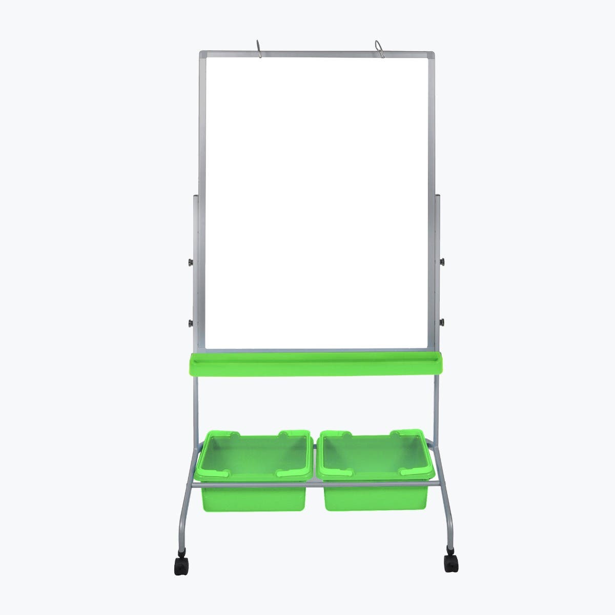 Luxor-L330 Classroom Chart Stand with Storage Bins