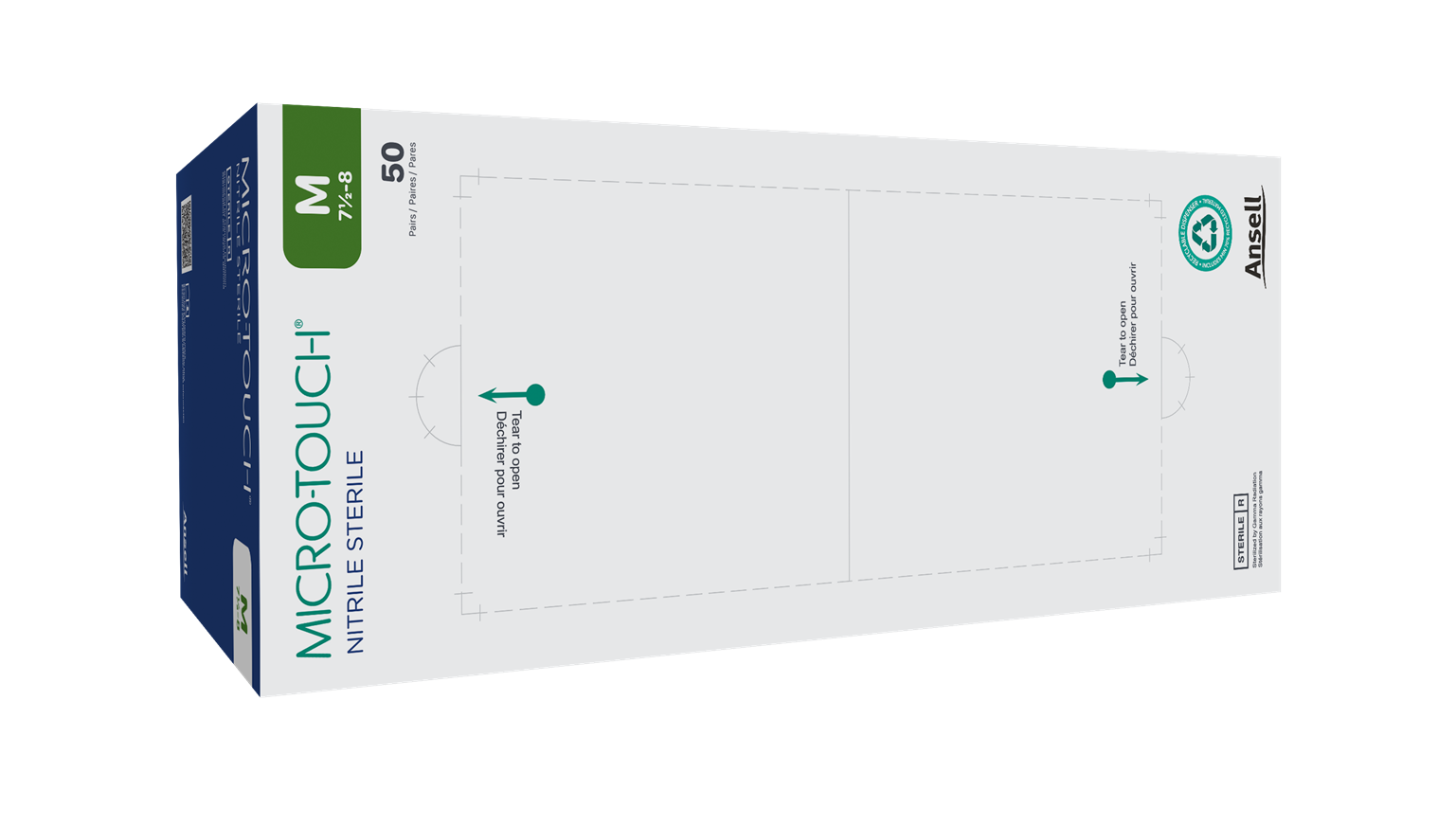 Ansell Micro-Touch® Nitratex® Sterile Exam Gloves