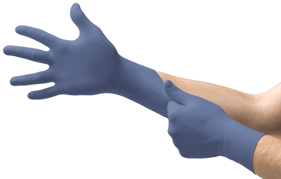 Ansell Micro-Touch Nitrafree™ Blue Non Sterile