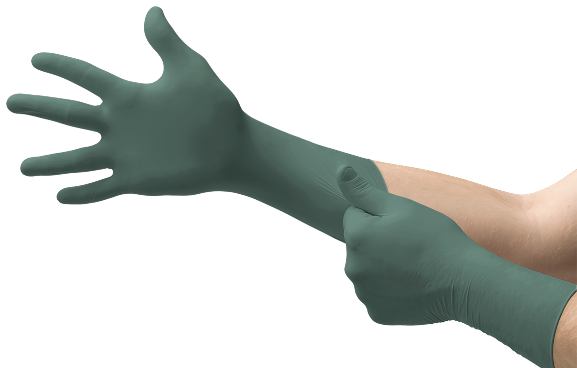 Ansell MICROFLEX™ Dura Flock™ DFK-608 Flock-Lined Industrial-Grade Gloves