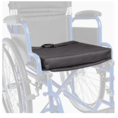 Circle Specialty-ZGCS14P Ziggo Wheelchair Seat Cushion 14" (1/ea)