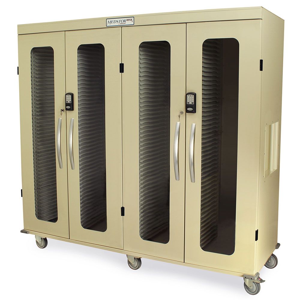 Harloff Quad Column Mobile Cabinet