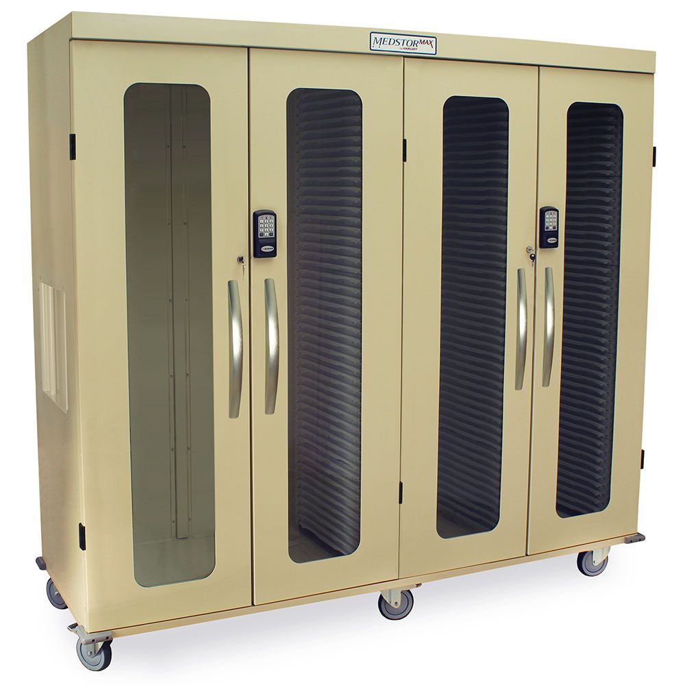 Harloff Quad Column Mobile Cabinet