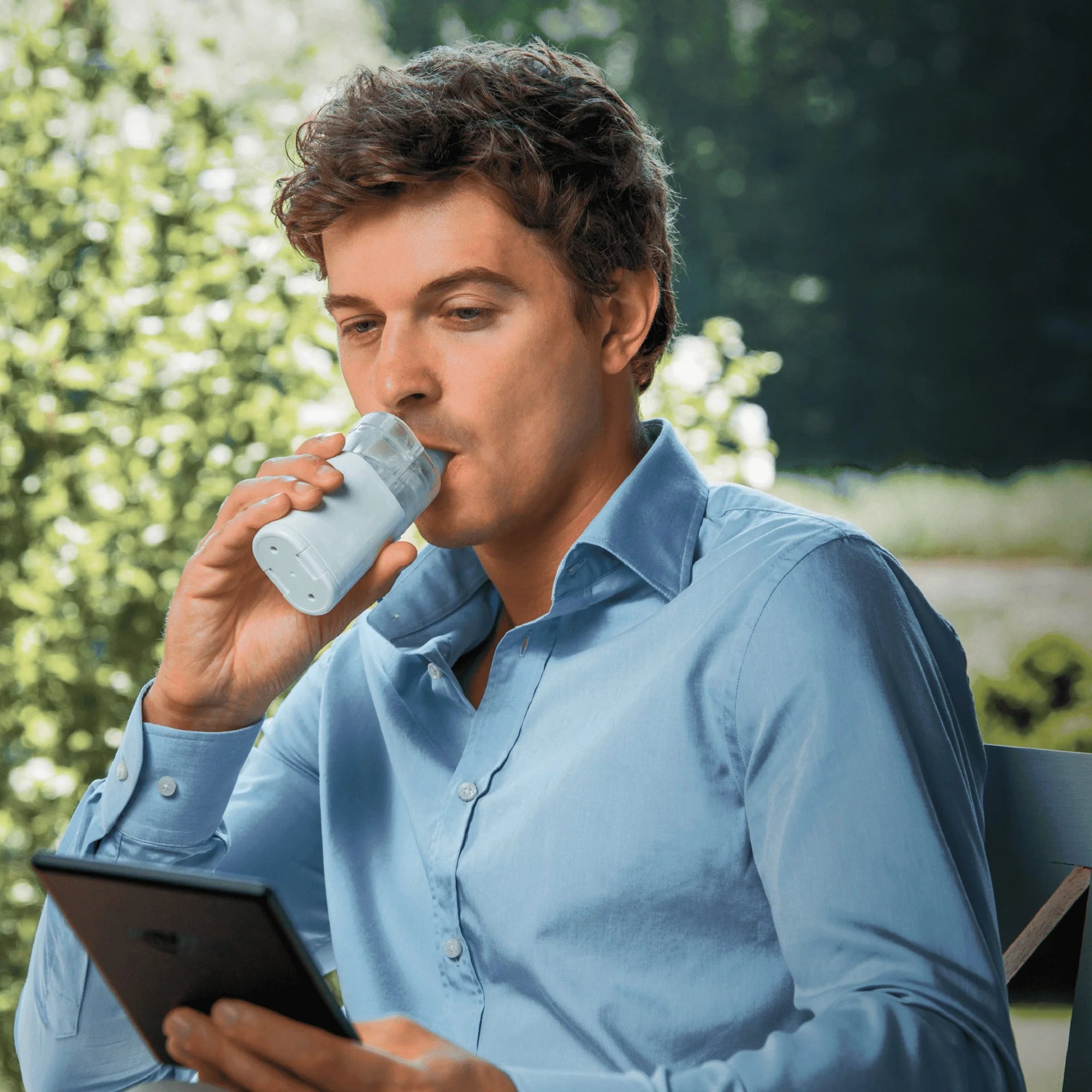 Omron Healthcare-NE-U100 MicroAir Vibrating Mesh Nebulizer System, 10/cs (US Only)