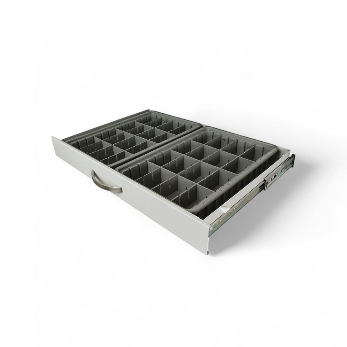 Harloff-AL2397 Set of Exchange Trays and Bins for Opti-Pak Carts, Used in AL/SL carts (60 bins, 12 trays)