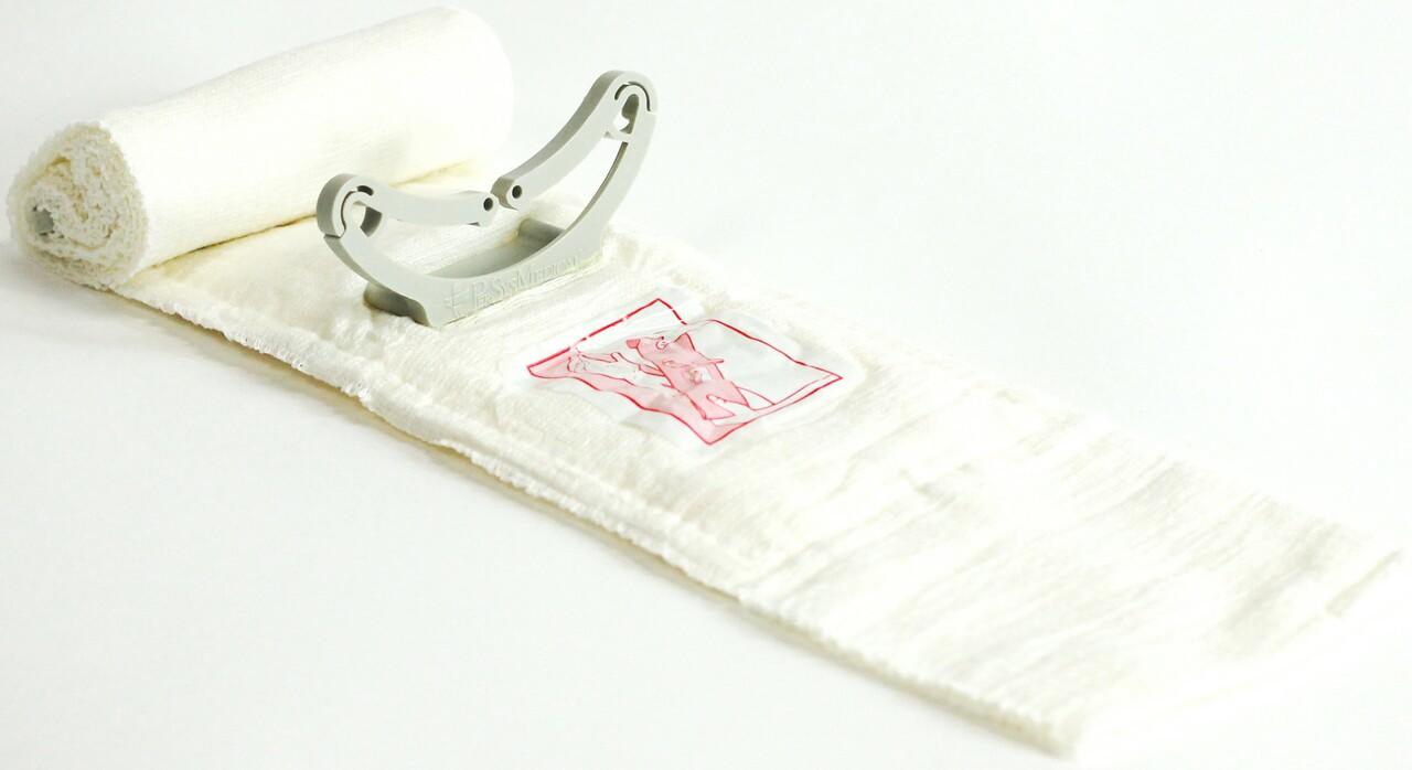 Safeguard Medical-FCP-03 First Responder Bandage - White (4") (case of 100)