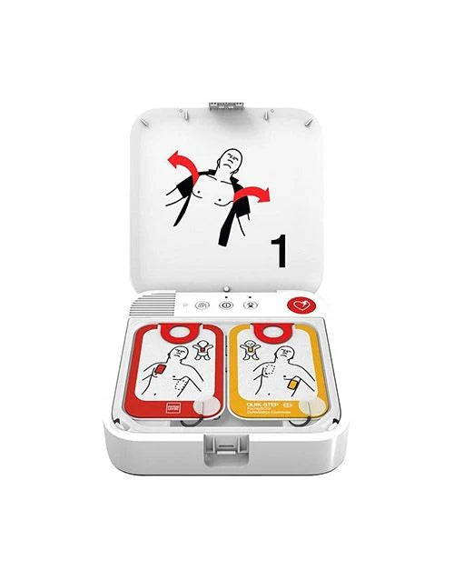 STRYKER-99512-001708 LIFEPAK CR2 Cellular Defibrillator, Semi-Automatic, English, handle