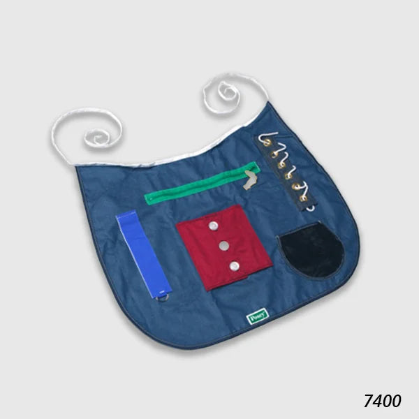 Posey/TIDI Products-7400 Activity Apron II, Reusable, Blue