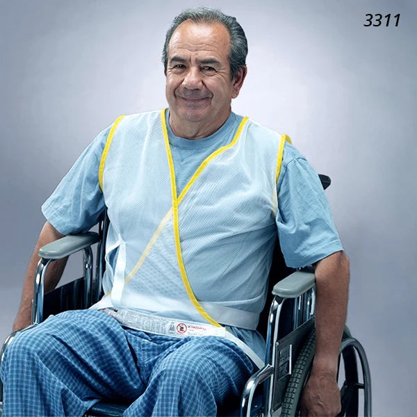 Posey Criss-Cross Vest by TIDI – Patient Safety Restraint (Mesh)