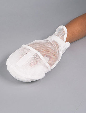 Posey/TIDI Products-2825 Peek-A-Boo Mitt (Mesh), Single Padded, Adult, Cloth (Continental US + HI Only) , pair
