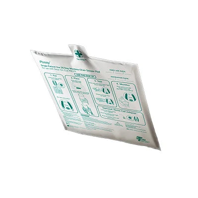  Posey/TIDI Products-8309WL Alarm Systems Pad Sensor Chair Posey wireless Single Patient Use, 13 IN x 13 IN, 1 EA