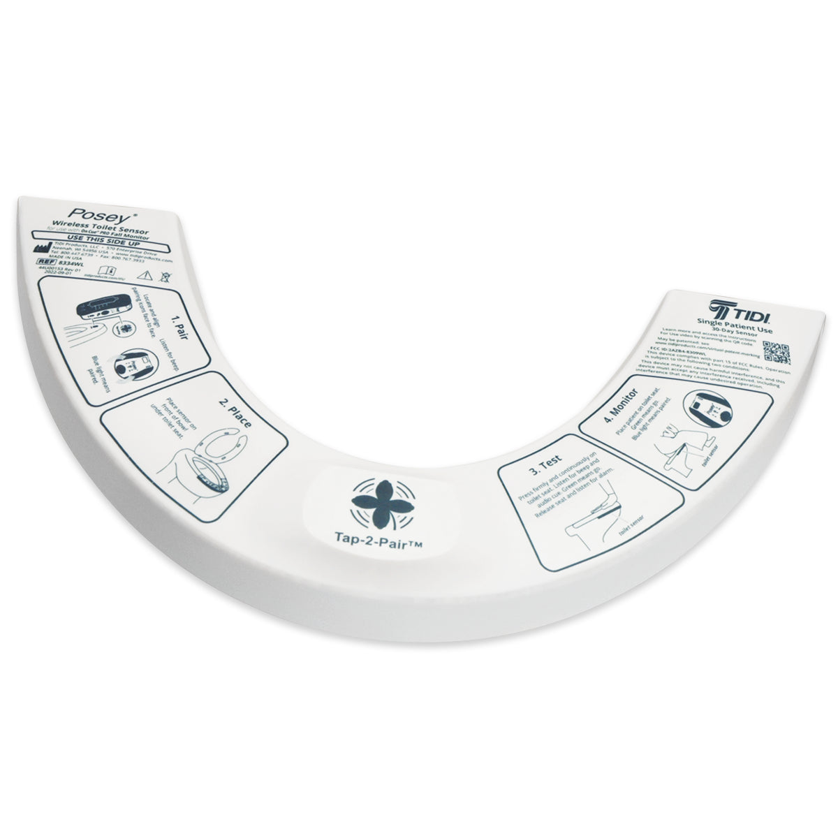 Posey/TIDI Products-8645WB Sitter On Cue PRO Alarm 20/cs