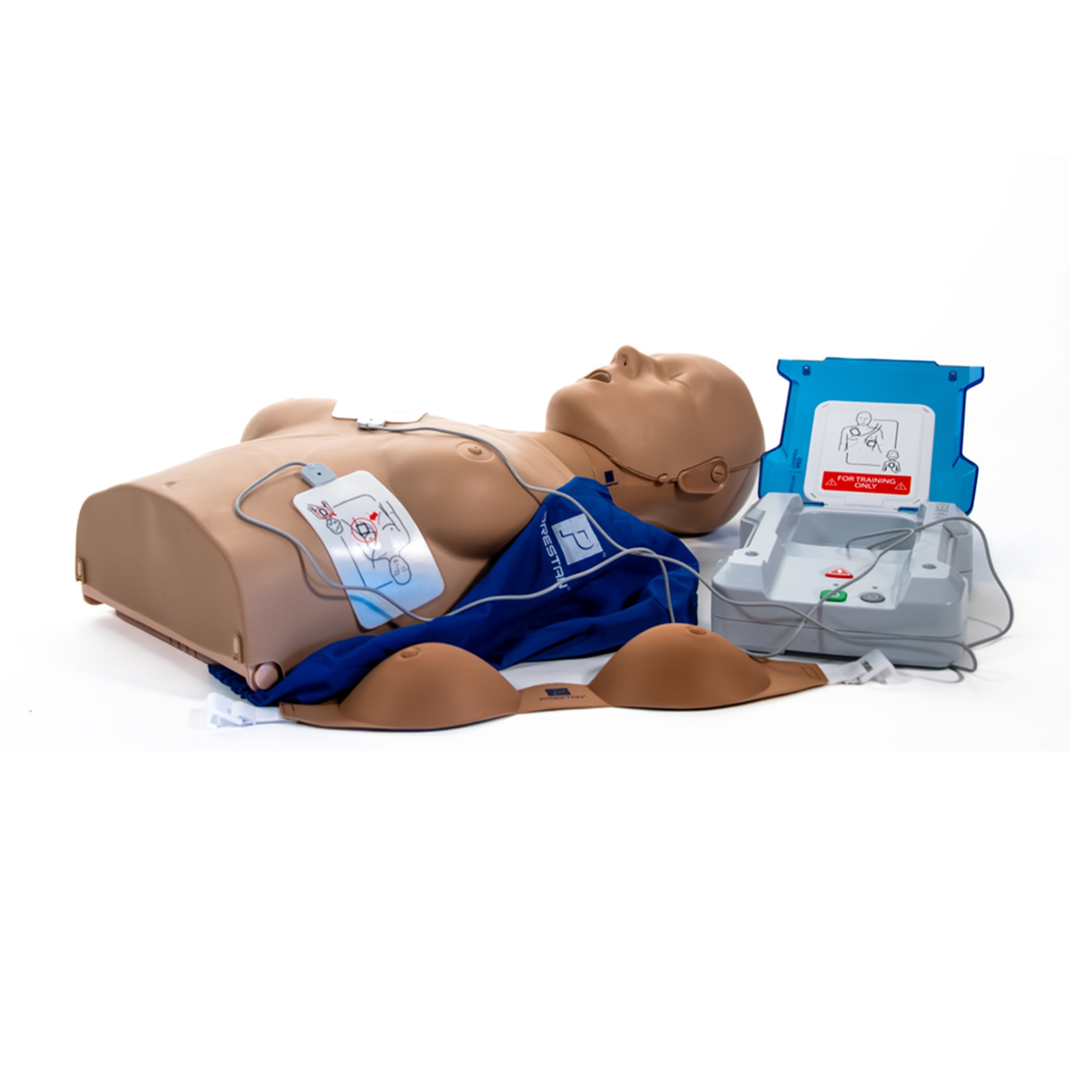 PRESTAN-PP-AFM-400M-MSDS  Professional Female Manikin Diversity Kit with CPR Feedback, 4-Pack - 2 Dark and 2 Medium Skin Tone (Pack of 4)