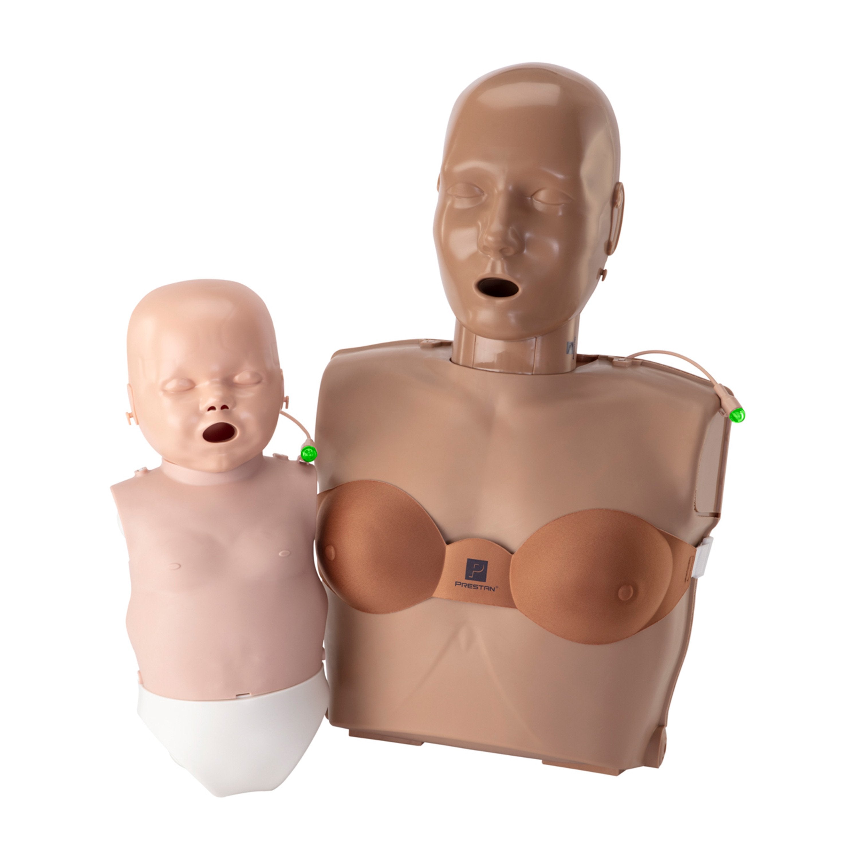 PRESTAN-PP-ULFM-600M-MSDS-02 TAKE2® Ultralite® Diversity Kit with CPR Feedback, 2 Dark and 2 Medium Skin Tone, English/French mode