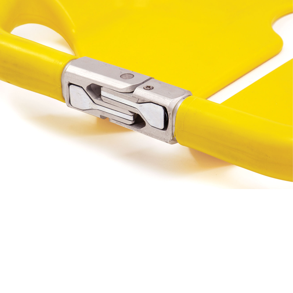 Ferno-00065EXL7BLK Scoop 65-EXL Yellow Stretcher Kit with 3 Black 7 ft Restraints (1 EA)