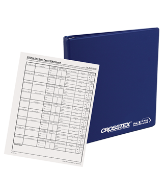 Crosstex-SPS-100-Sterilization Record Notebook / Each