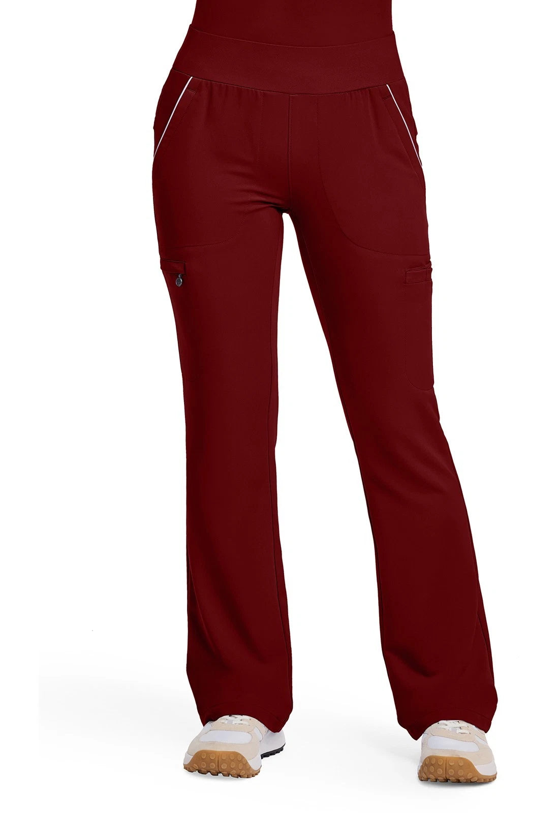360 by Healing Hands Women's Joelle Flare Leg Scrub Pant - Petite