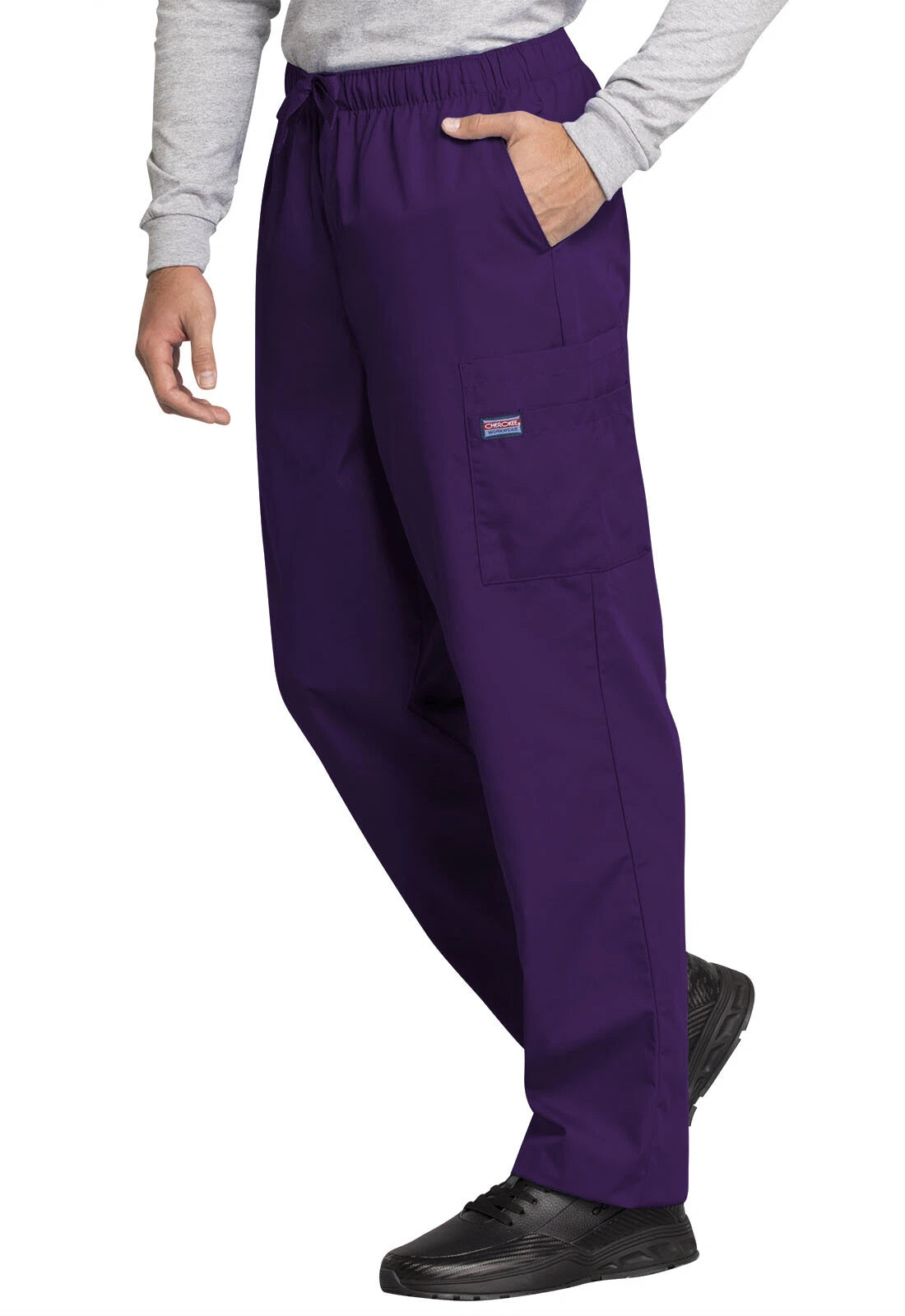 Cherokee Medical WW Originals Men's Drawstring Cargo Scrub Pant - Regular