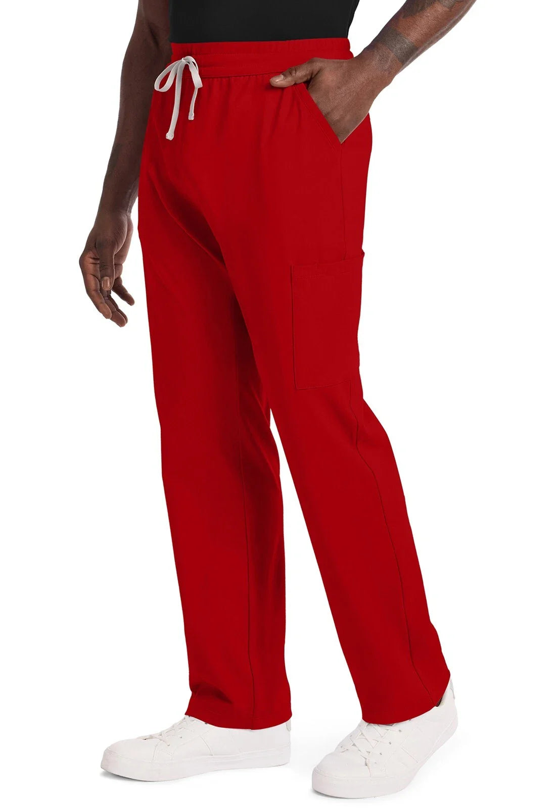 Cherokee Medical Men's 5 Pocket Straight Leg Scrub Pant - Short