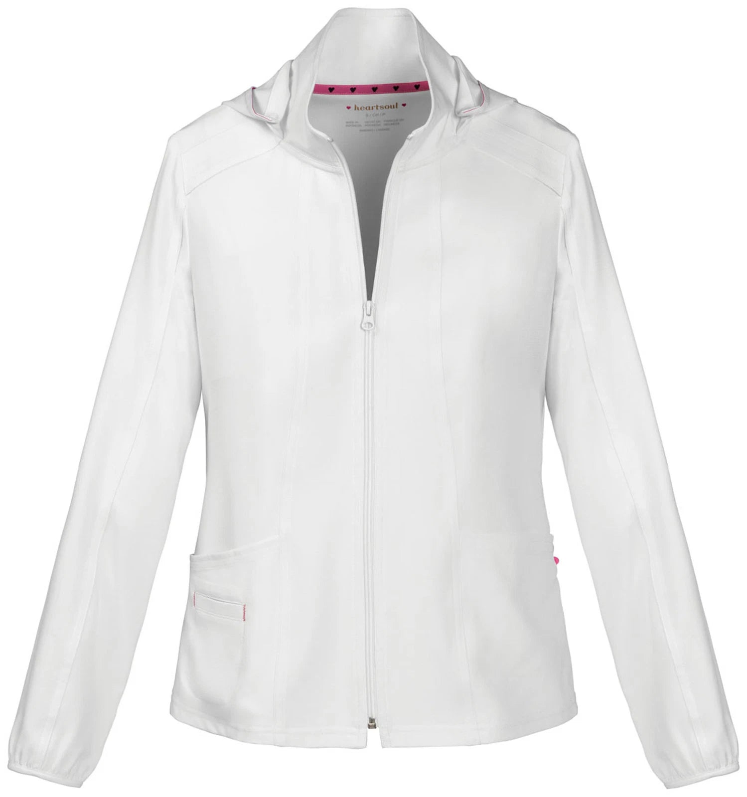 Heartsoul Women's Zip Front Warm-Up Jacket