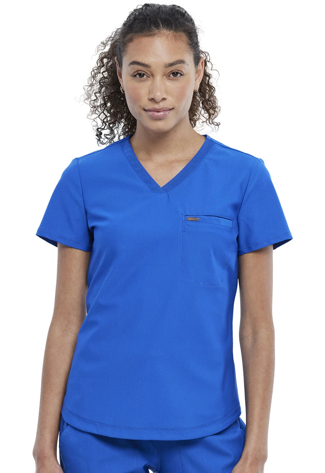 Cherokee Medical FORM Women's Tuck-In Knit Mesh V-Neck Scrub Top