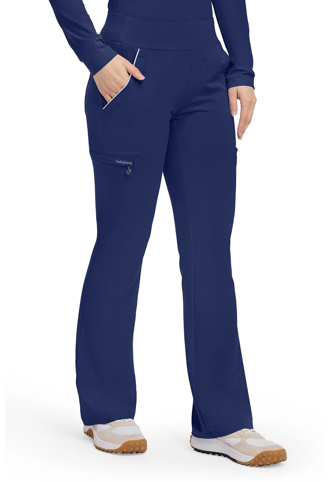 360 by Healing Hands Women's Joelle Flare Leg Scrub Pant - Regular